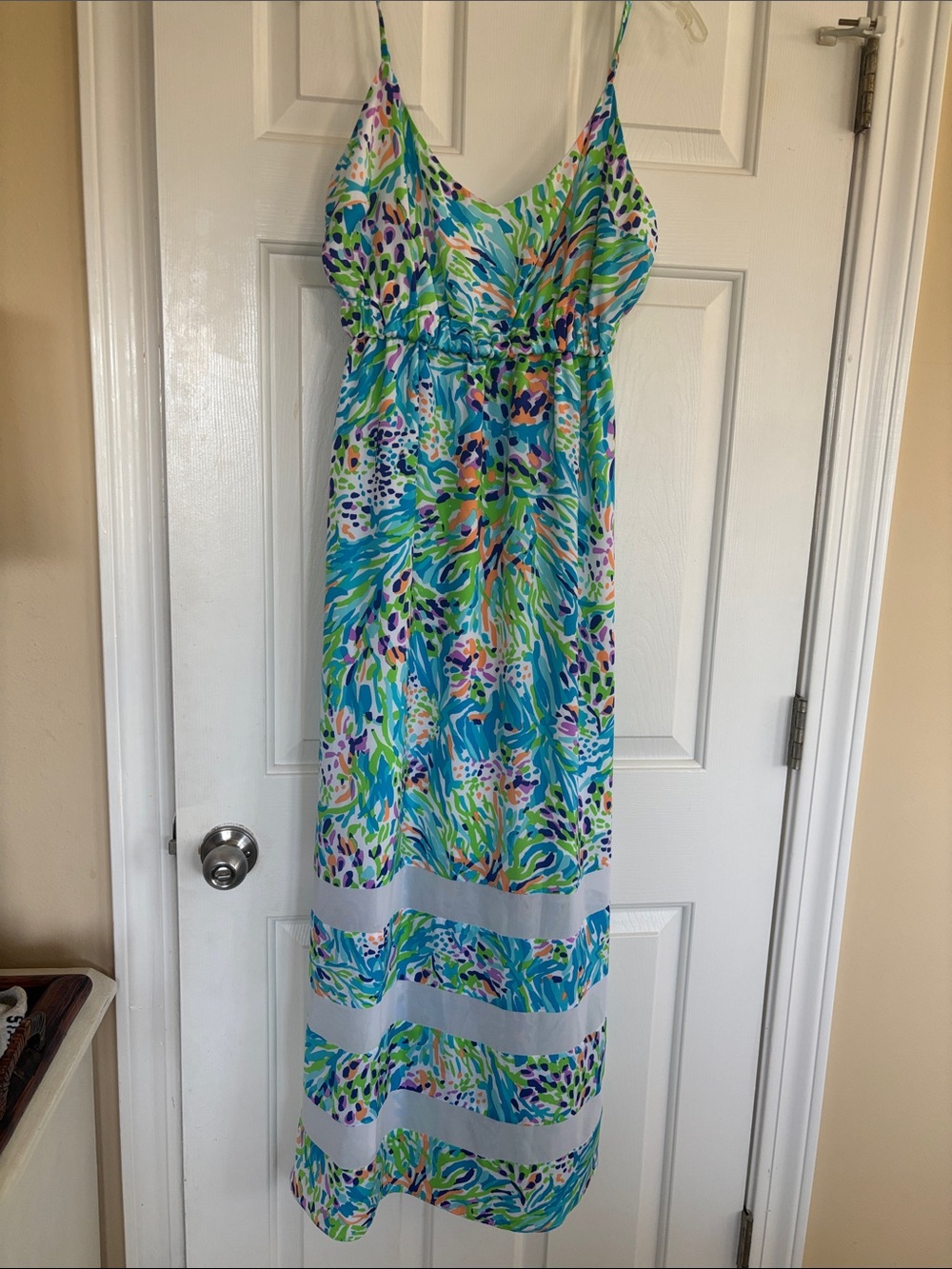 Like new DiAnna Lily Pulitzer sea soirée maxi dress